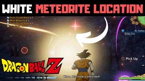 23 jan 2020 Dragon Ball Z Kakarot Hoverite, Molluscium, Thermiphyte Space Pod Part Locations. . White meteorite kakarot